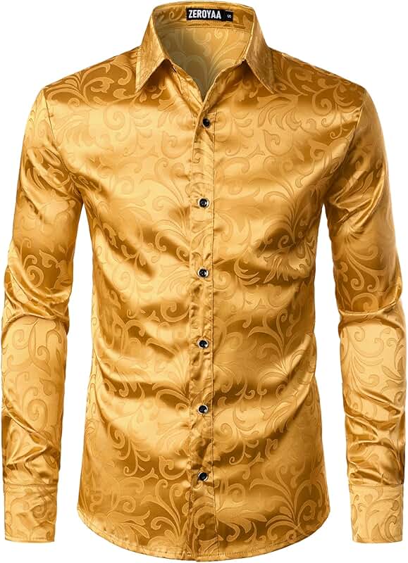 Amazon.ca Gold Dress Shirts / Tops, Tees & Shirts Clothing, Shoes