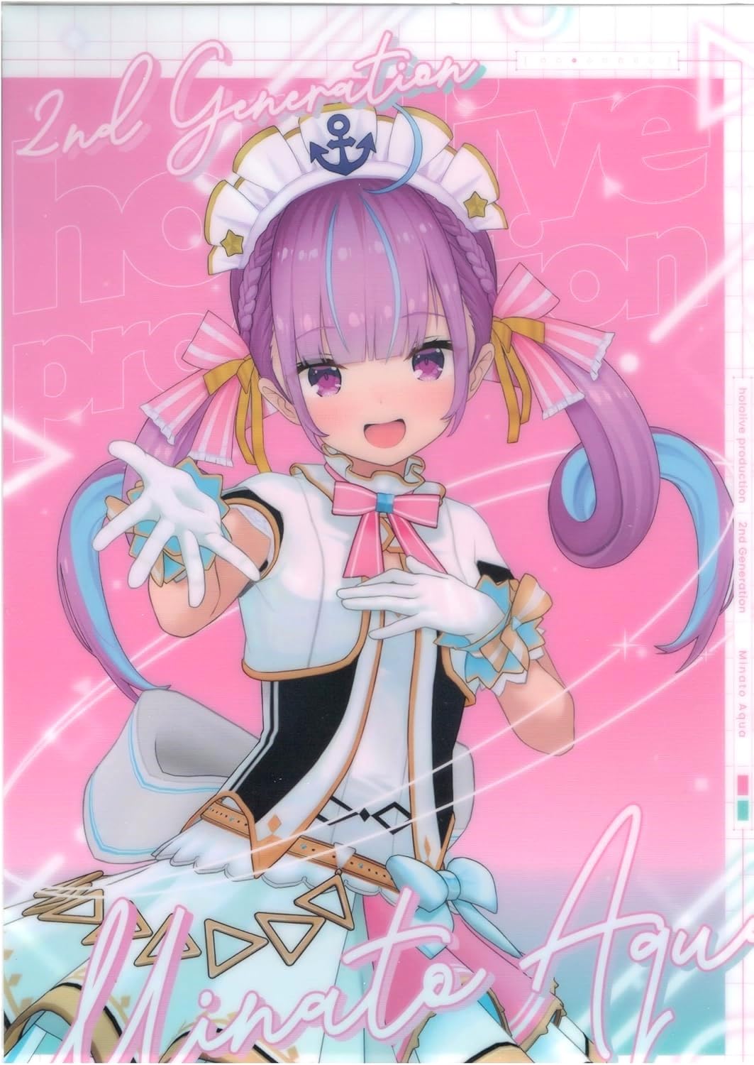 Amazon.co.jp: 湊あくあ クリアファイル オリジン衣装 ホロライブ 1st