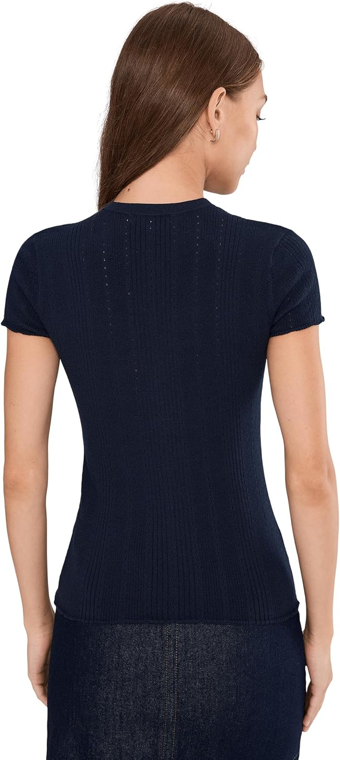 Madewell Womens Lilla Short Sleeve Cardigan - Image 4