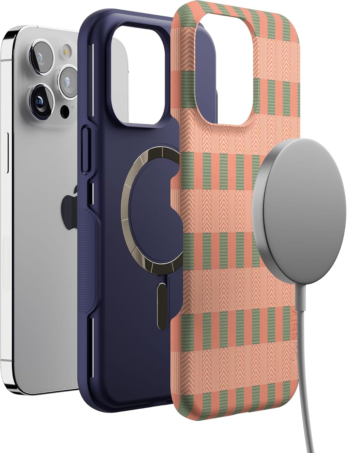 Casely iPhone 14 Pro Max Case | Grand Cabana | Palm Beach | Bold Protective Design | Compatible with MagSafe
