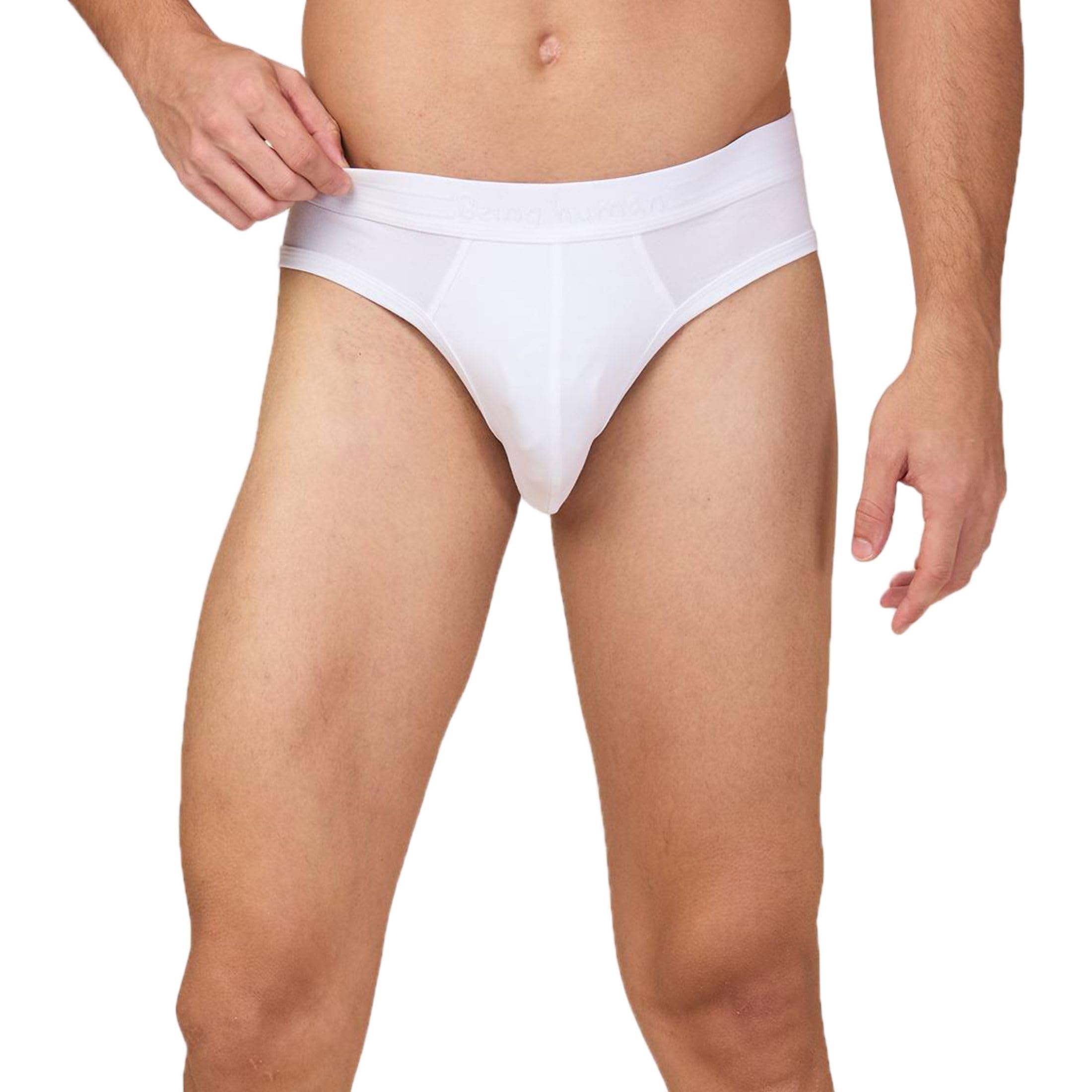 being human White Fitted Briefs-picture-51