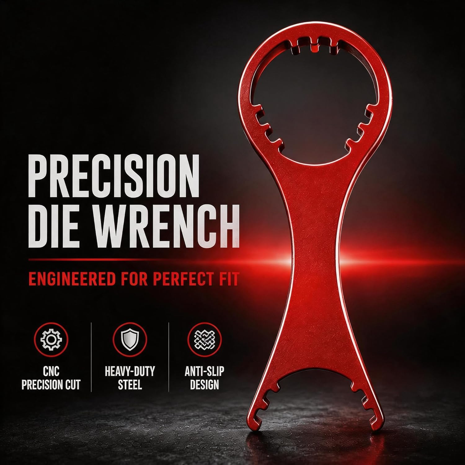 PALART Steel Die Wrench for Lee Spline Breech Lock Dies | Precision Reloading Tool