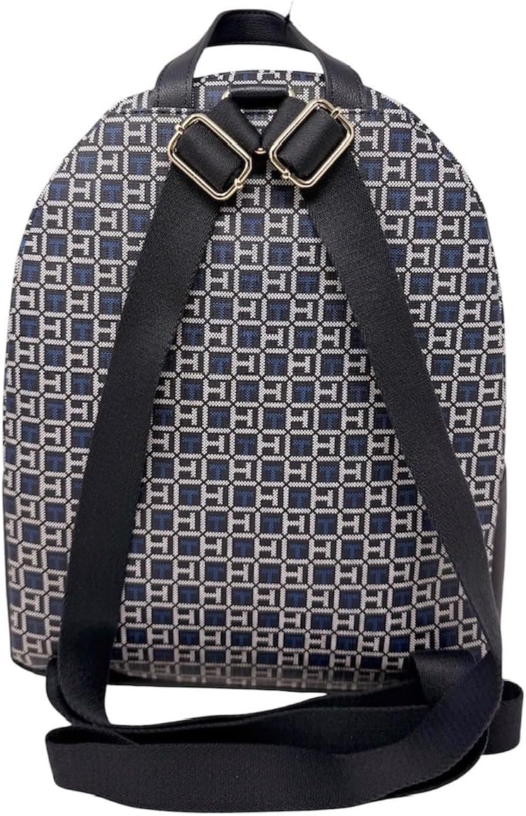Tommy Hilfiger Women's Sadie Navy Logo Backpack