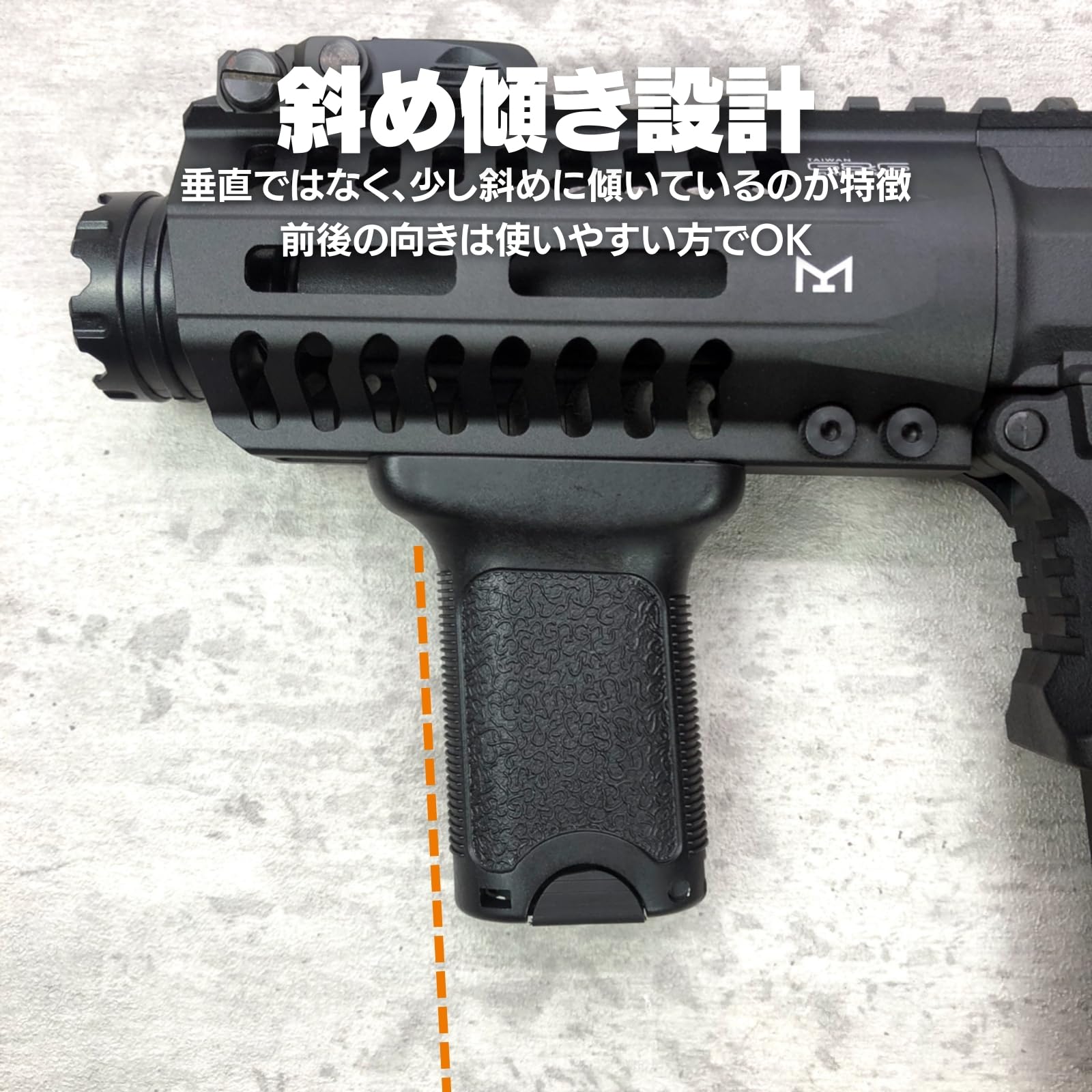 Amazon.co.jp: MILQUEST(バーティカルグリップ ショートフォアグリップ