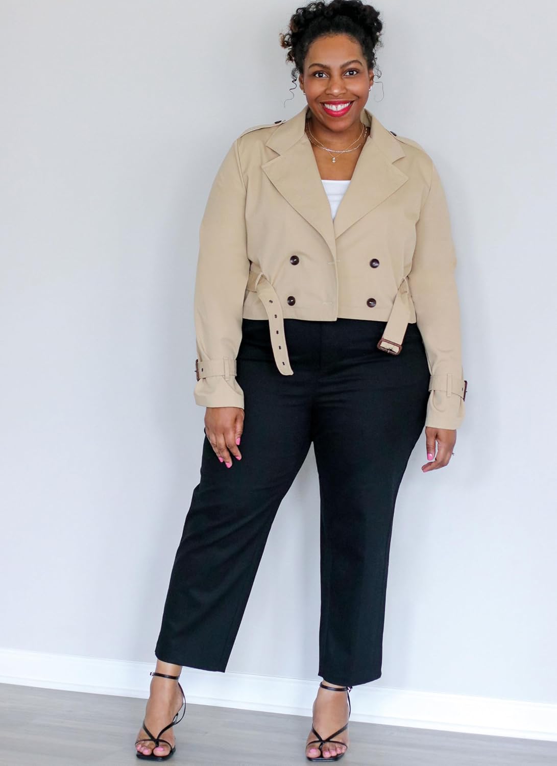 Know Me ME2089N5 Misses' Trench Jackets Sewing Pattern Packet by Brittany J. Jones, Design Code ME2089, Sizes 10-12-14-16-18