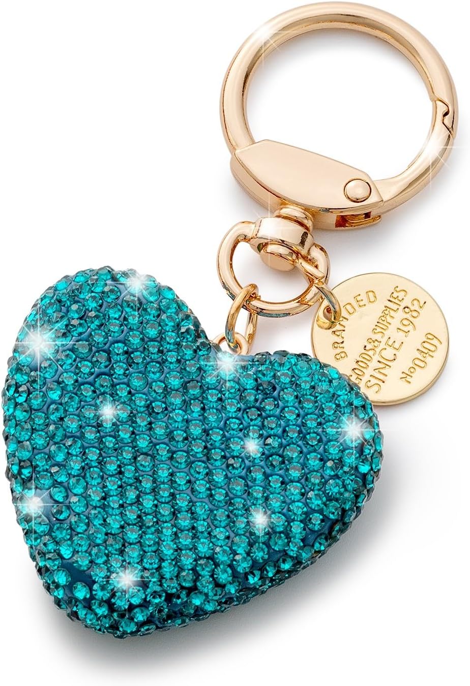 Peacock Blue Heart
