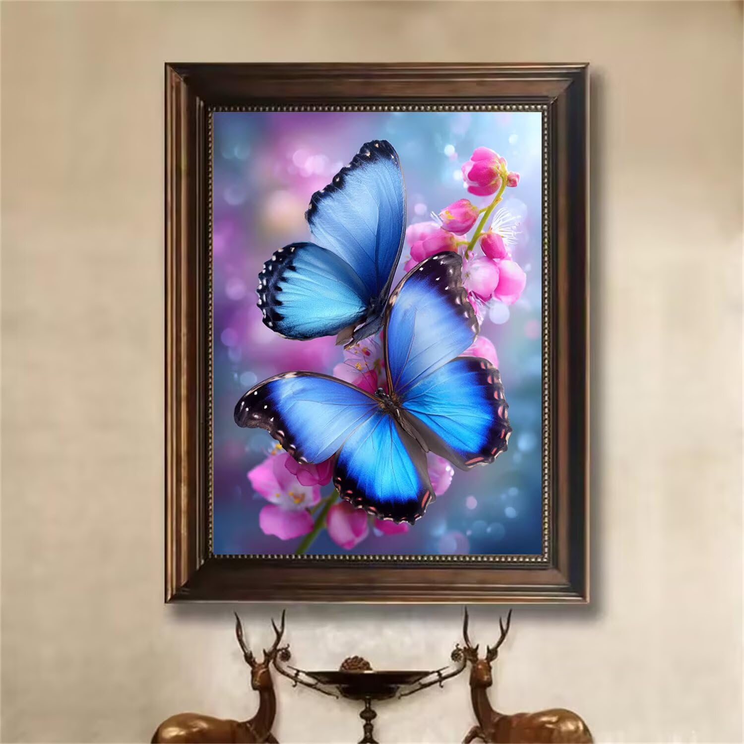 Zestawy do malowania diamentami 5D dla dorosłych, motyl, diamentowe, zestawy artystyczne, dorośli, kwiaty, kryształ, sztuka, obrazy, DIY, okrągłe, pełne wiercenie, stras, haftowanie, płótno, do salonu