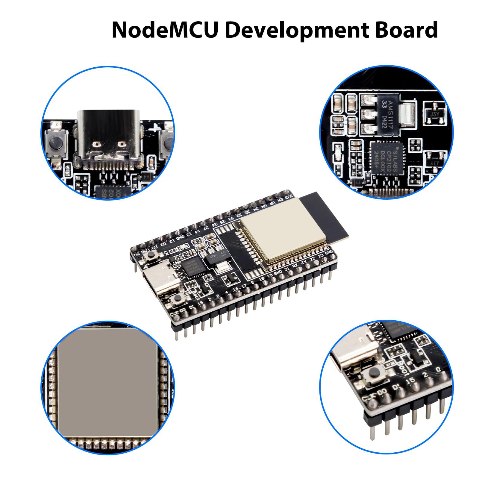 SCHEDA DI SVILUPPO ESP32 ESP32-DevKitC-32 ESP-WROOM-32 Scheda Di Sviluppo Esp32 Esp32 Devkitc 32 Esp Wroom 32 Scheda Di 374207306400