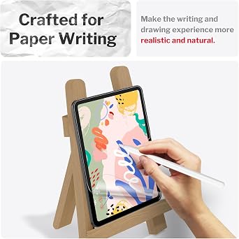 2 Pack Paperfeel Screen Protector for iPad Air 11 Inch M4/M3/M2 | AlignGuard Pro, Crafted for Natural Writing, High Sensitivity, Less Reflection