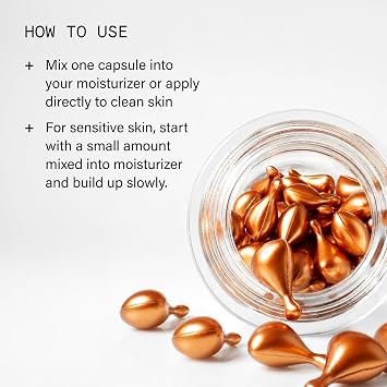 Beauty Pie Superactive Capsules Extreme 30% Vitamin C Serum + Resveratrol & Oryzanol – Brightening, Anti-Aging ‘One-Shot’ Capsules