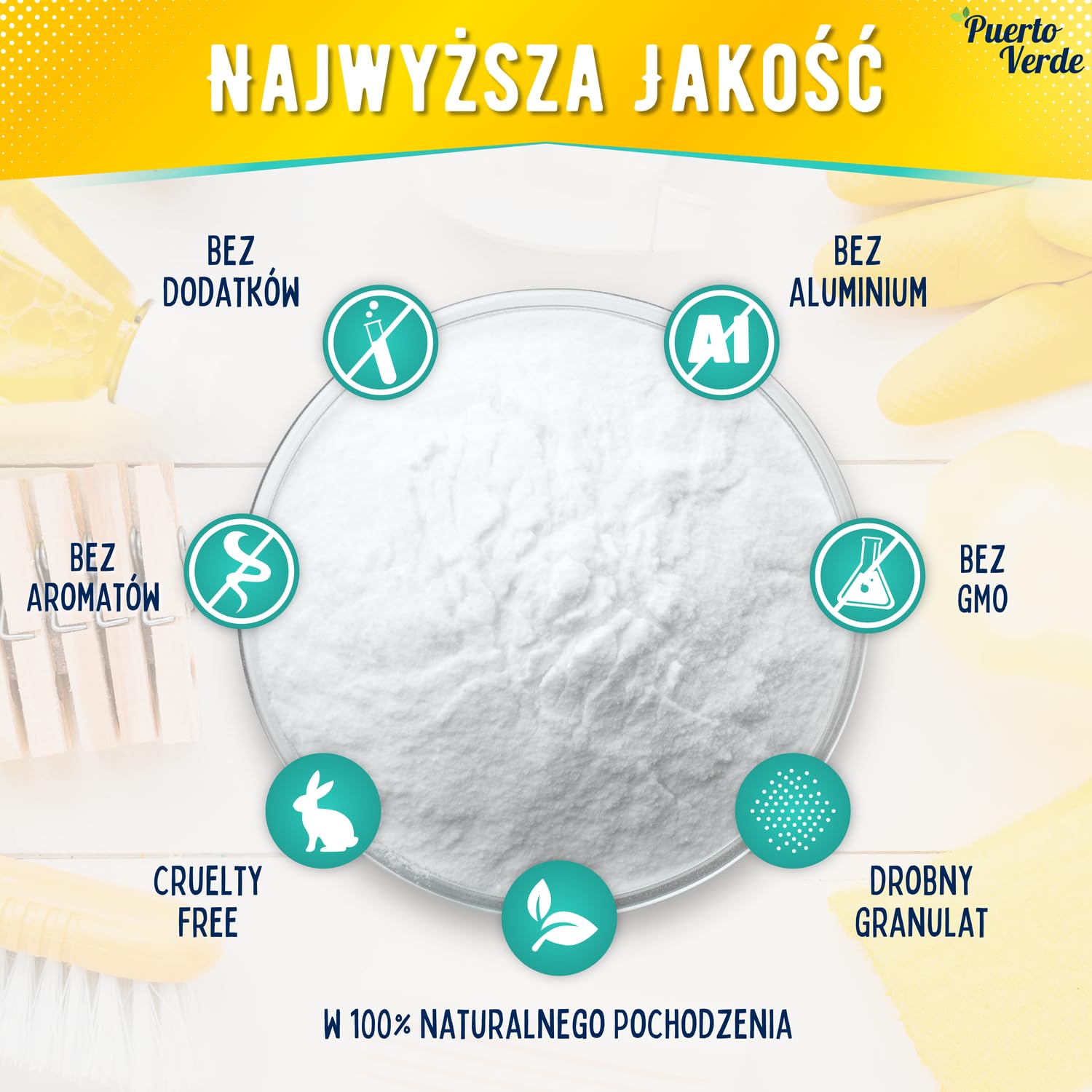 Kwas Cytrynowy Bezwodny 5 kg. Naturalne Czyszczenie Domu.