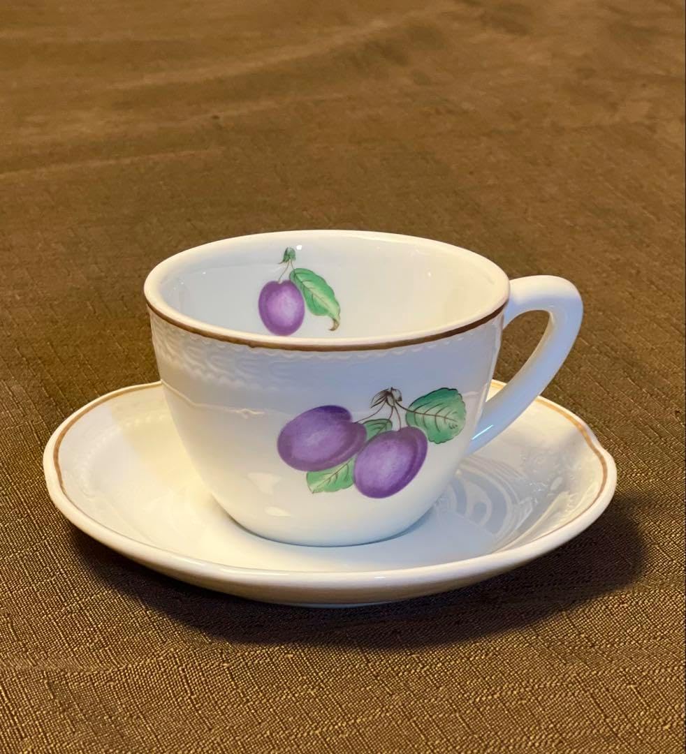 リチャードジノリ ティーポット イタリアンフルーツ プラム 箱付き