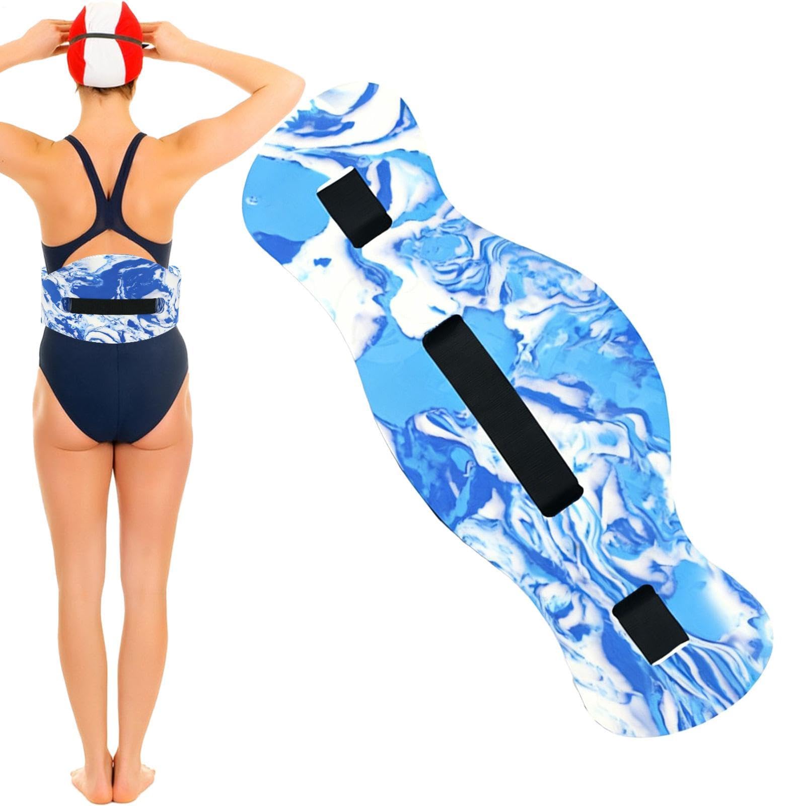 Cintura da nuoto, per esercizi di galleggiamento in piscina, per principianti, adulti, donne, uomini, lago, fiume, spiaggia, attività all'aperto