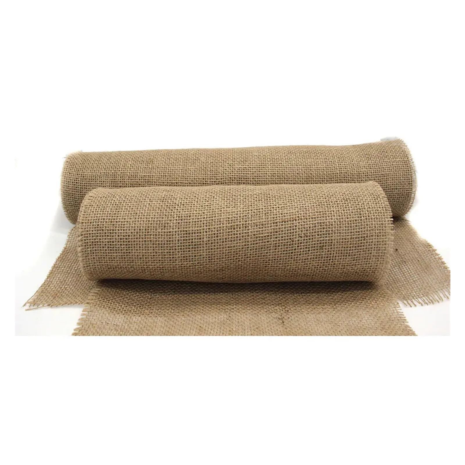 Goxqit One Color 1 Pcs 10.0M*30Cm Hessian Burlap,Wedding Belt Diy, Home Decoration Fabric Jute Braid Craft For Arts Crafts