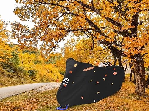 Miniatura 2 de Funda para motocicleta impermeable para exteriores, 104 pulgadas de largo, protección universal para todas las estaciones, fundas para scooter