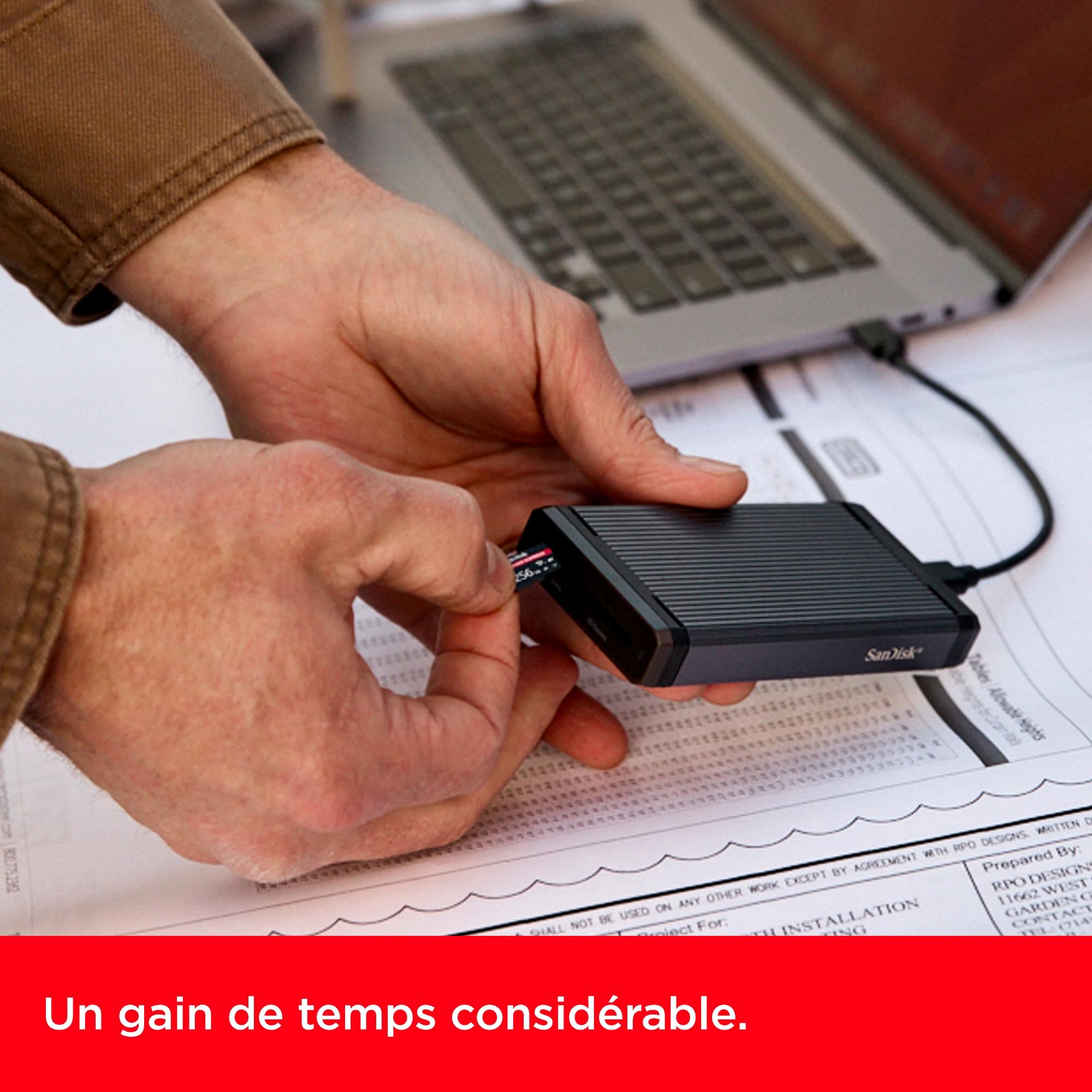 SanDisk microSD Express, 256 Go Carte microSD, Vitesee de lecture/écriture jusqu'à 880/480 Mo/s, Des vitesses de lecture jusqu’à 4,4 fois plus élevées que nos cartes microSD Class 10, U3
