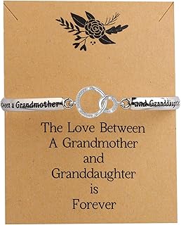 Grandmother and Granddaughter Bracelet To My Granddaughter Grandmother Gift Family Jewelry Nana Jewelry