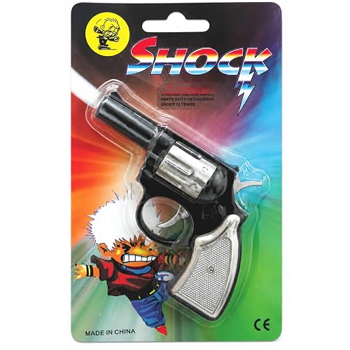 SHAKTISM Electric Shocking Prank Toy – Funny Shock Gag for April Fool, Magic Trick Joke Toy, Novelty Gift for Friends, Party Trick Toy for Kids & Adults (Shocking Gun)