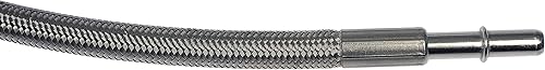 Miniatura 5 de Dorman 819-875 Línea de combustible trenzada de acero inoxidable flexible frontal compatible con modelos Chevrolet  GMC seleccionados (OE FIX)