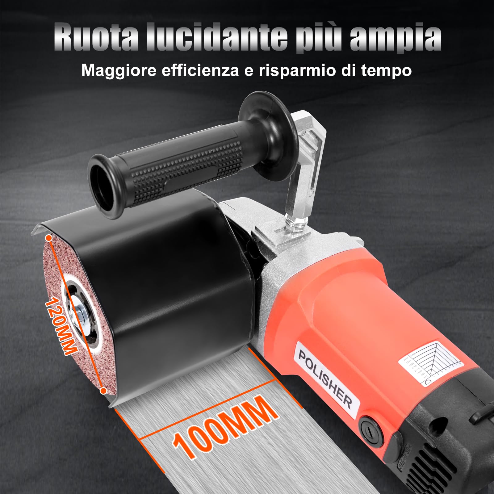HYCHIKA Rettificatrice per ristrutturazione esterna 1400 W