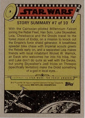 Miniatura 2 de 2015 Star Wars Viaje a la Fuerza despierta Jabba Slime Green # 67 Escaramuza en el Sarlacc