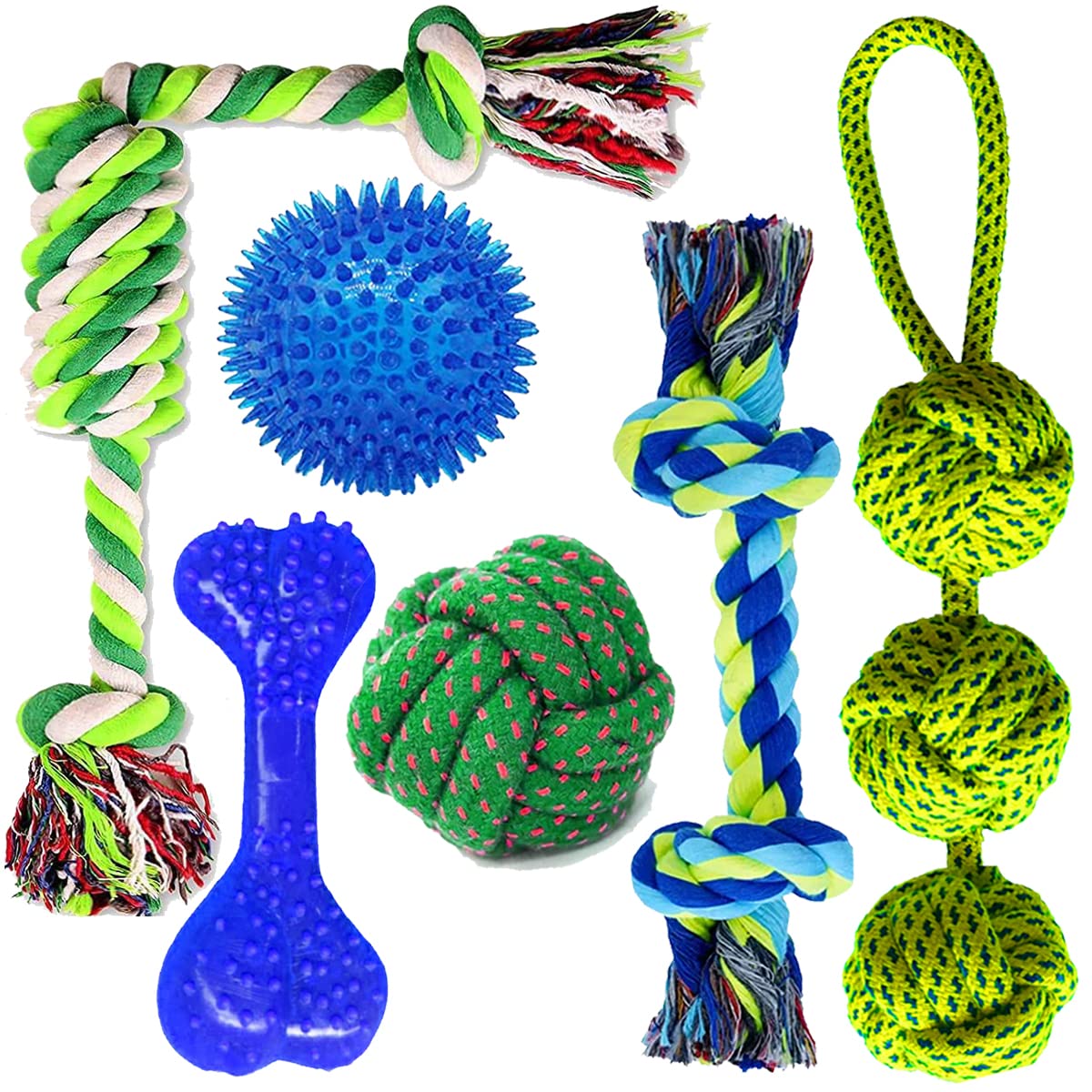 YOUHAVEDEAL Durable Cotton Rope Chew Toy for Dogs, Chewing, Playing, Teething & Training for Small to Medium Dogs & Puppies - Color May Vary (B0BZL1CKW2) Amazon Price History, Amazon Price Tracker