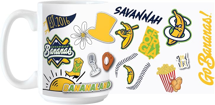 Logo Brands Savannah 15oz Native Sublimated Mug
