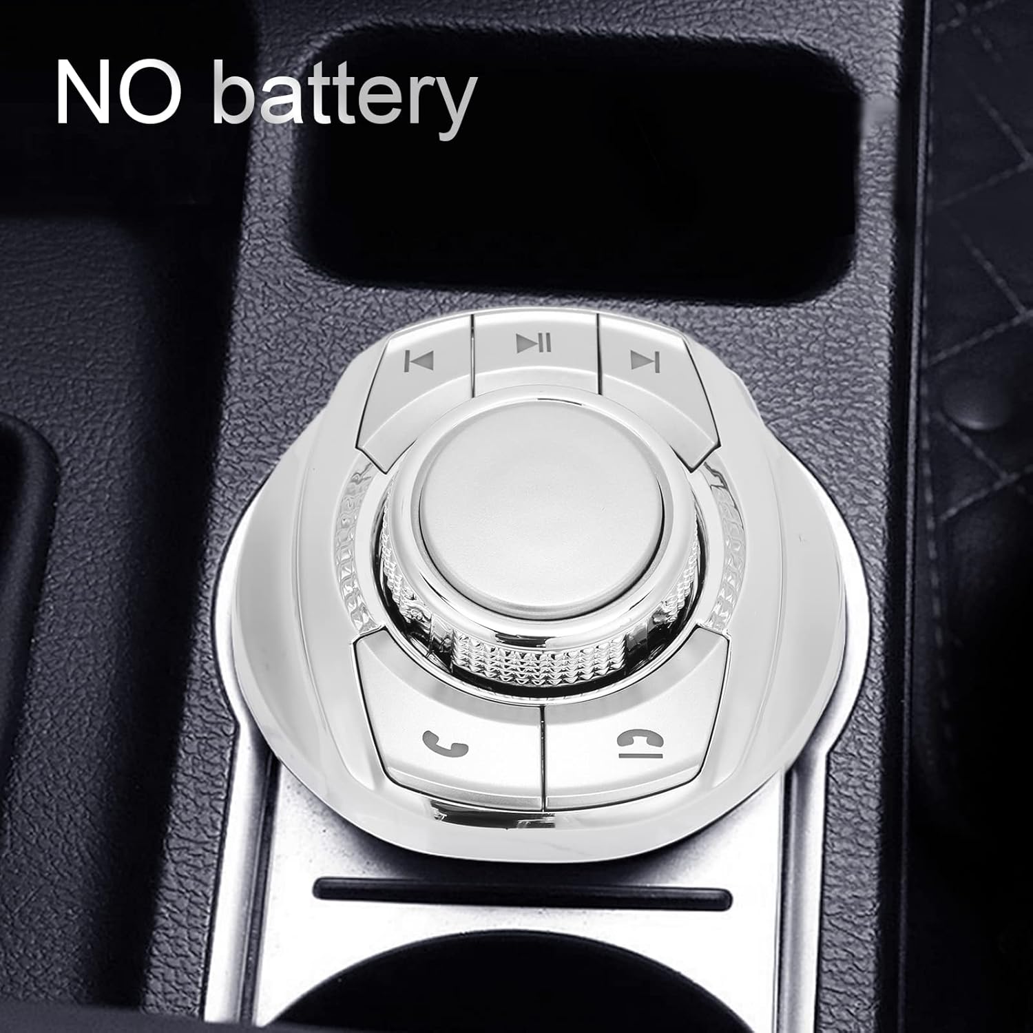Keenso Car Steering Controll,Steering Wheel Control 8 Key Defined Functions Steering Control Button Universal for Car