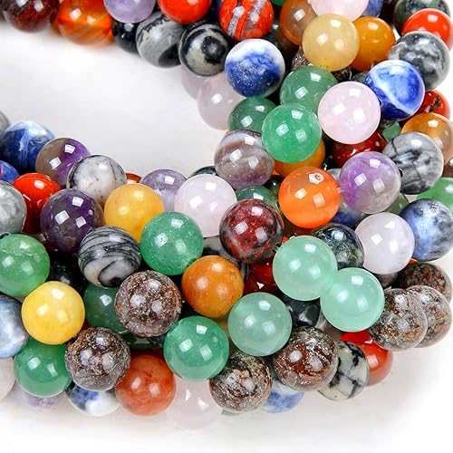 Miniatura 9 de Zenkeeper 116 cuentas de obsidiana con brillo dorado para hacer joyas, piedras preciosas de obsidiana de brillo dorado de 0.23 pulgadas