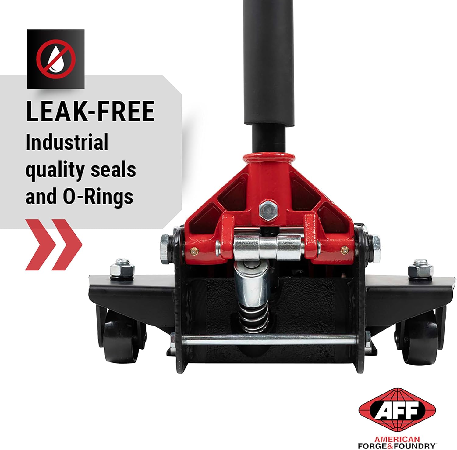 AFF 2 Ton Floor Jack - Long Chassis Low Profile Car Jack - Lightning Lift Hydraulic - Super Duty