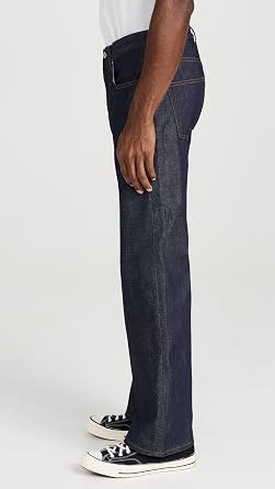 Naked & Famous Denim Men's Strong Guy Dirty Fade Selvedge Jeans