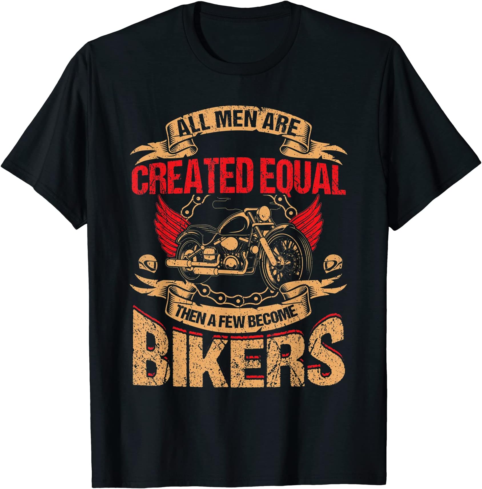 Mens Biker Funny Birthday gifts for Motorcycle Riders Bikers T-Shirt