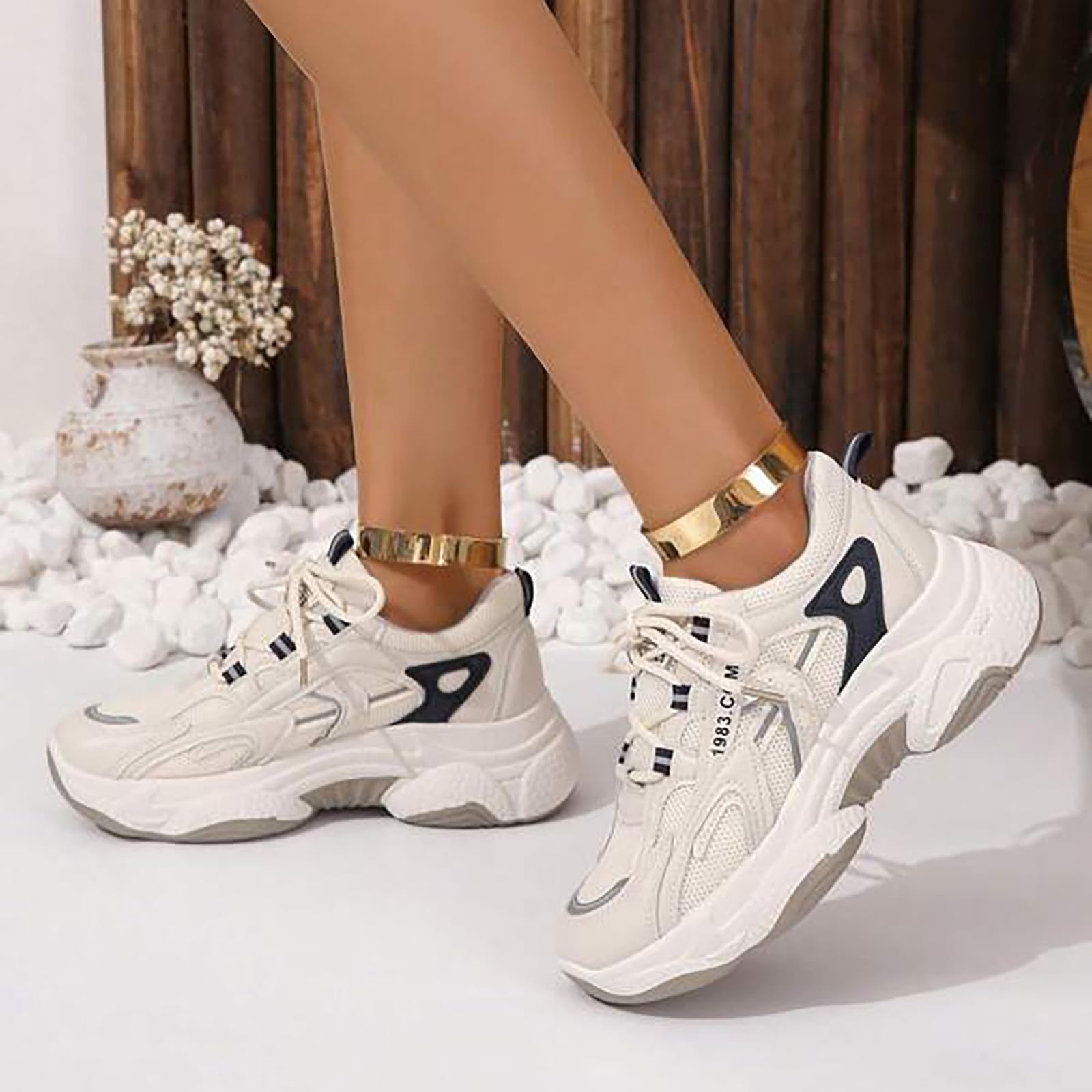Sneakersy damskie buty sportowe, buty do biegania, buty do biegania, oddychające, moda dla studentów, młodzieży, trampki i buty sportowe