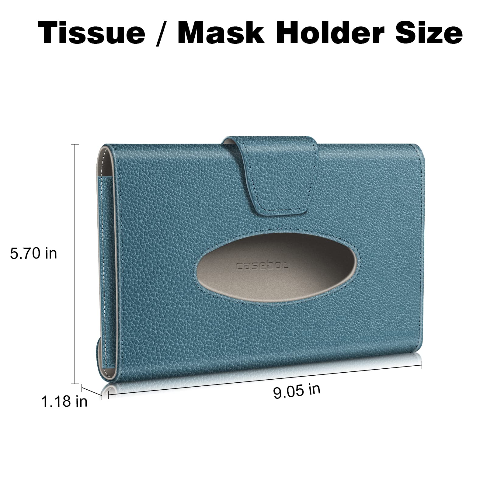 CaseBot Porte-mouchoirs Pour Visière De Voiture - Porte-Serviettes