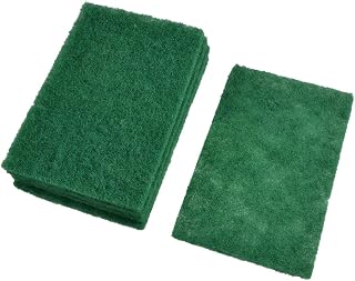 sourcing map Alfombrilla para Platos de Color de Verde para Plato y Cuenco par alimpieza 5pcs