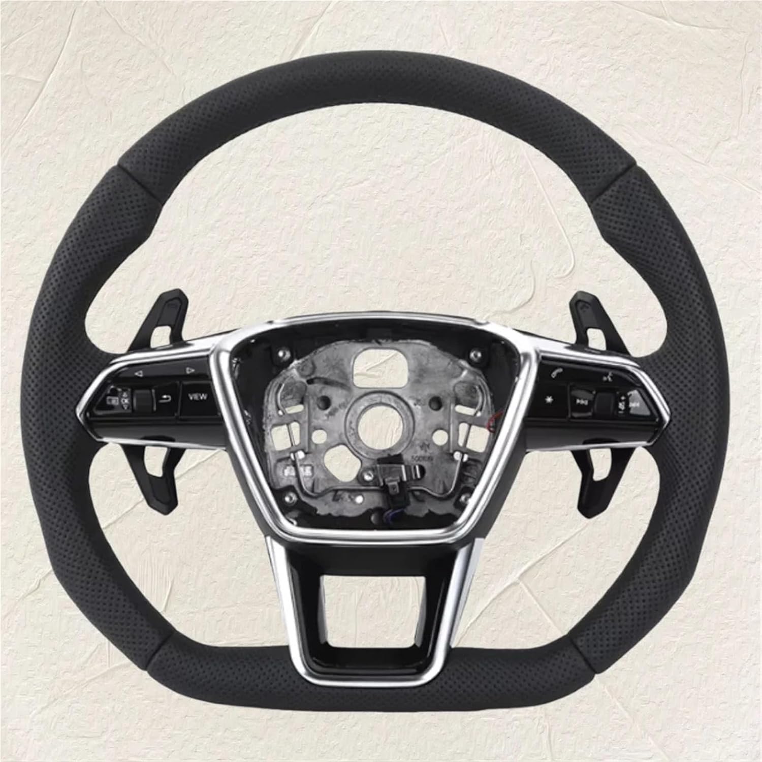 Customizable NonSlip Leather Steering Wheel A6 C7 R8 Rs3 S3 A7 Rs6 A4 B9 B8 Tt A8 Car Accessories For Audi A3