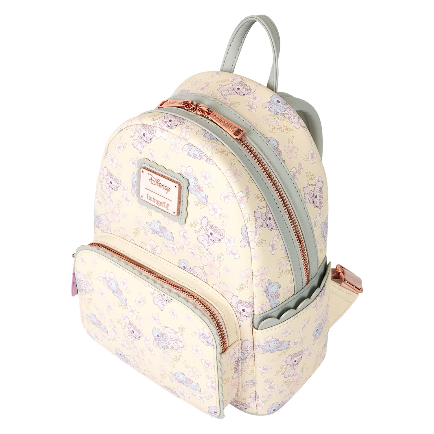 Amazon.com: Loungefly Disney Cute Stitch Cherry Blossom Mini