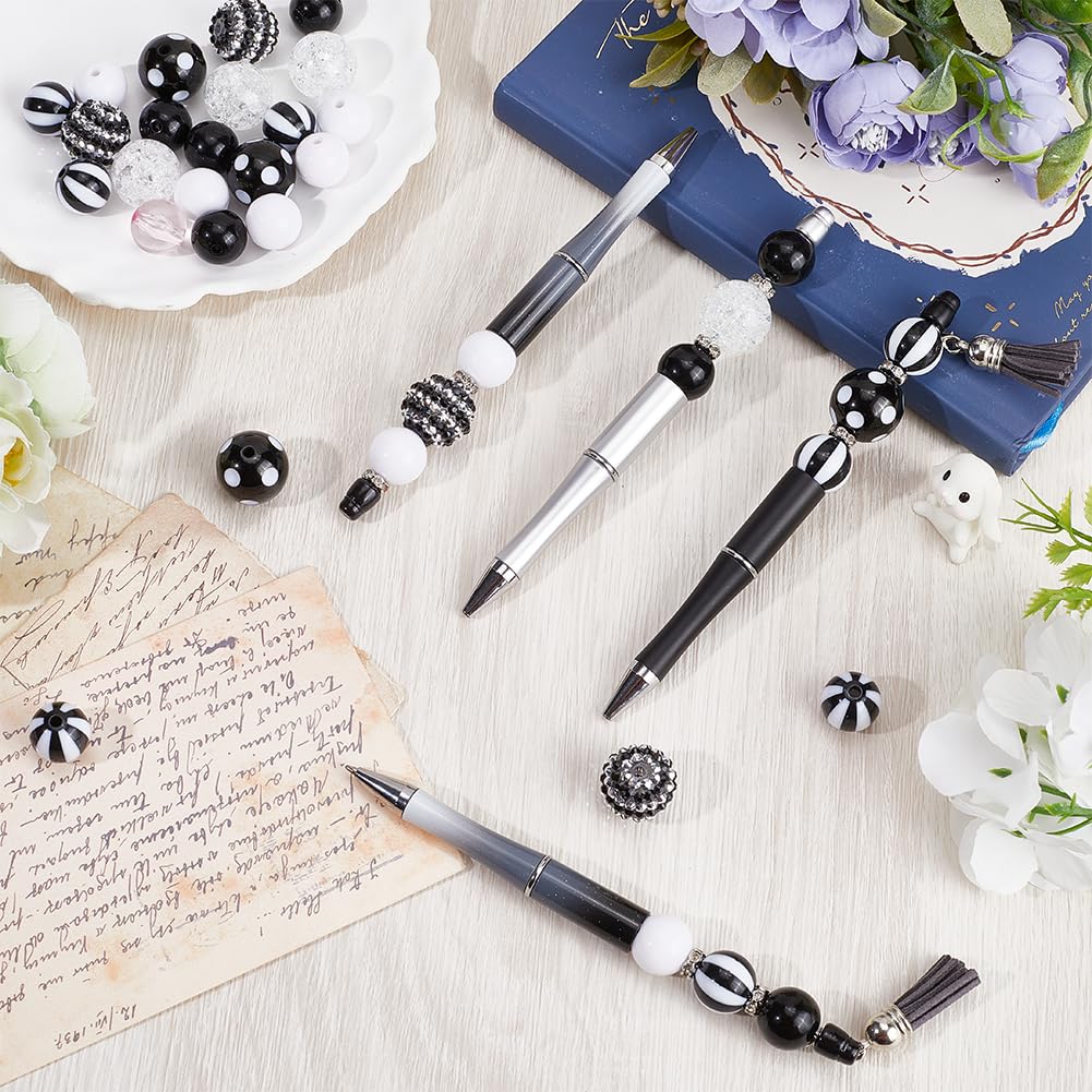 SUNNYCLUE DIY 12 Ensembles De Stylos à Perles Kit De Stylos à