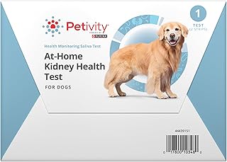 Petivity at-Home Kidney Health Test Kit for Dogs, Powered by Purina