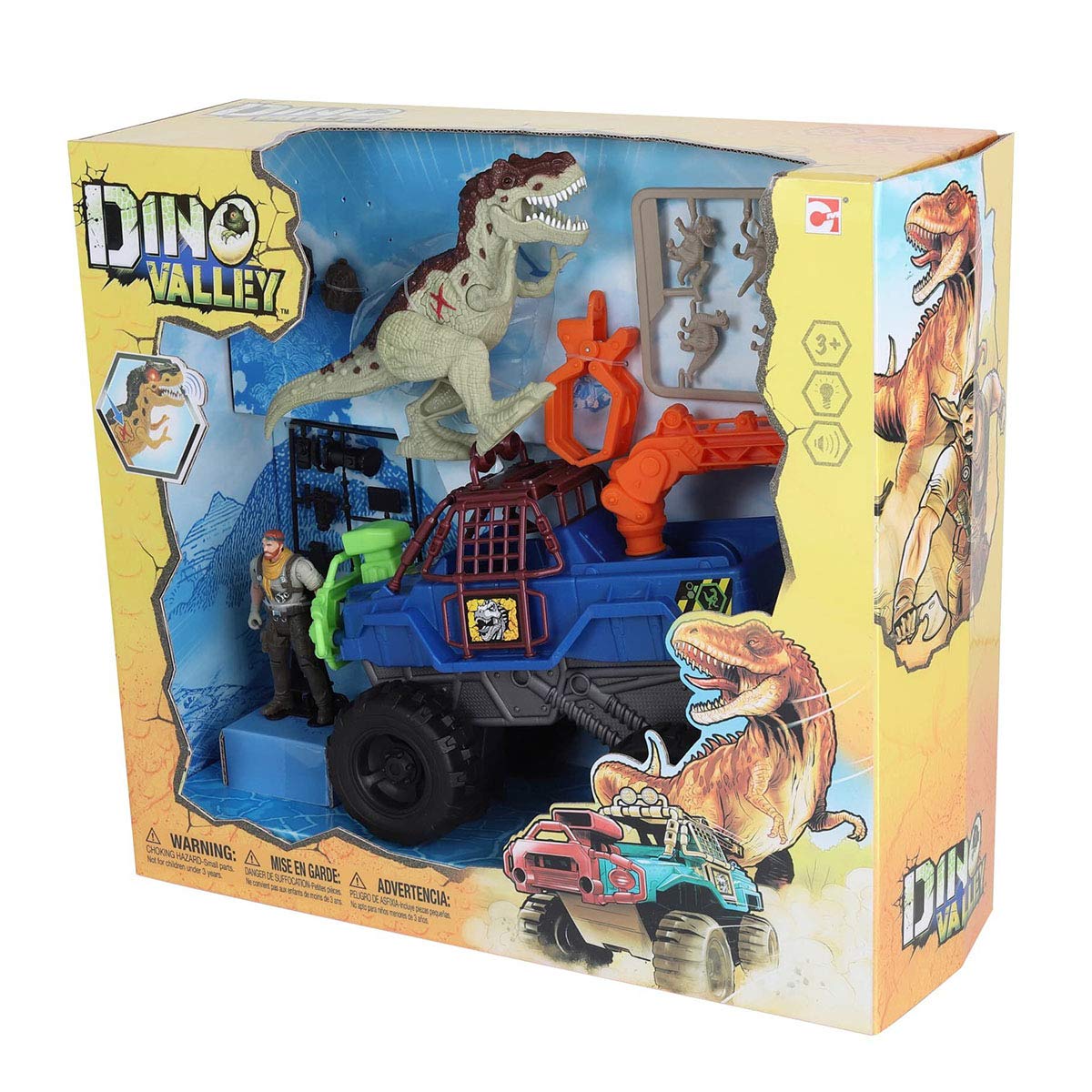 Chapmei Dino Valley - Roughneck Bigwheel Playset (542055)