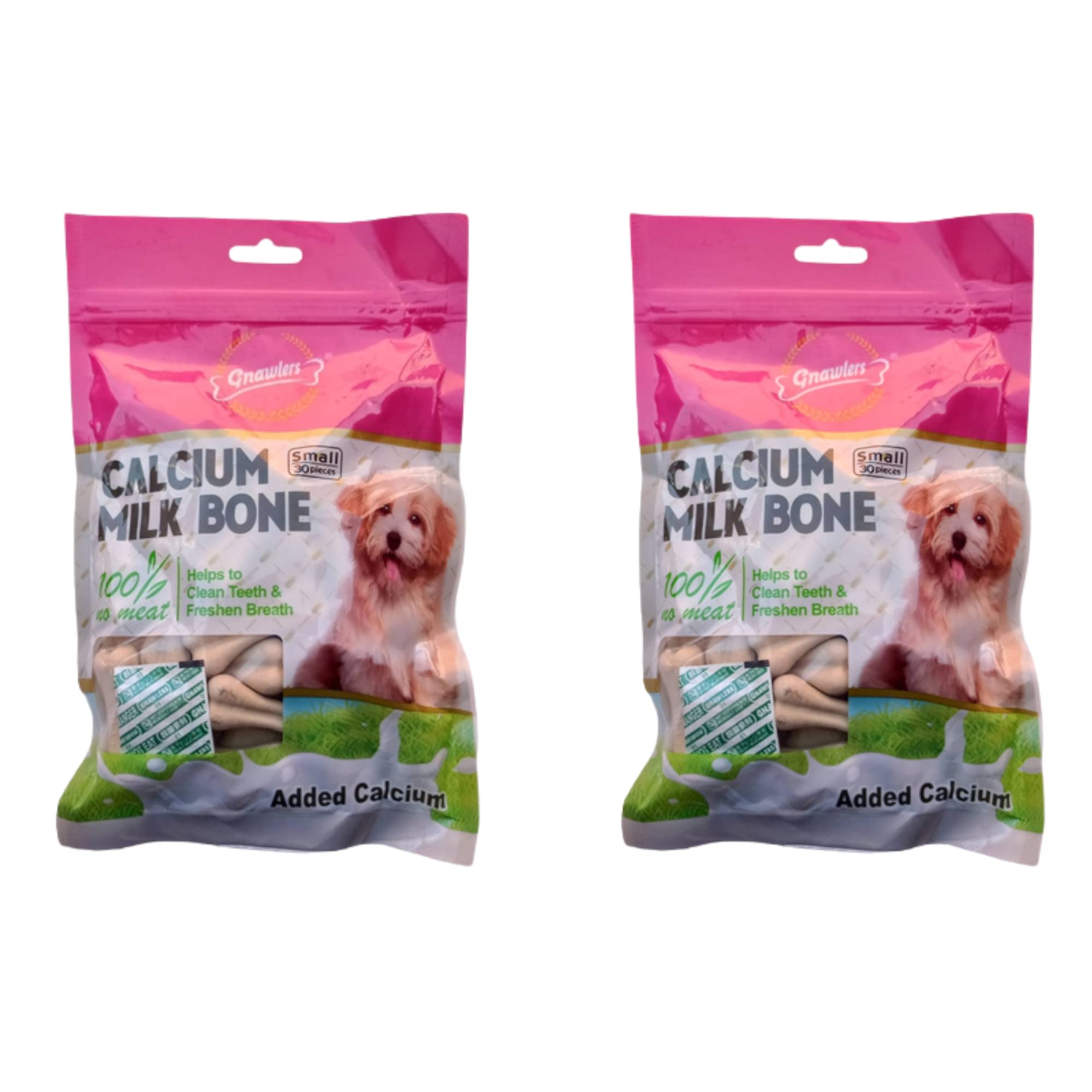 Gnawlerss Calcuim Milk Bone Treats & Healthy Chew Dogs | Helps Clean teeths & Freshen Breath | Added Calcium | Strong Bone & Muscles| All Breeds Size (Pack of 2, 30pcs Each Pkt) 540g (B0BY5NRJ6N) Amazon Price History, Amazon Price Tracker
