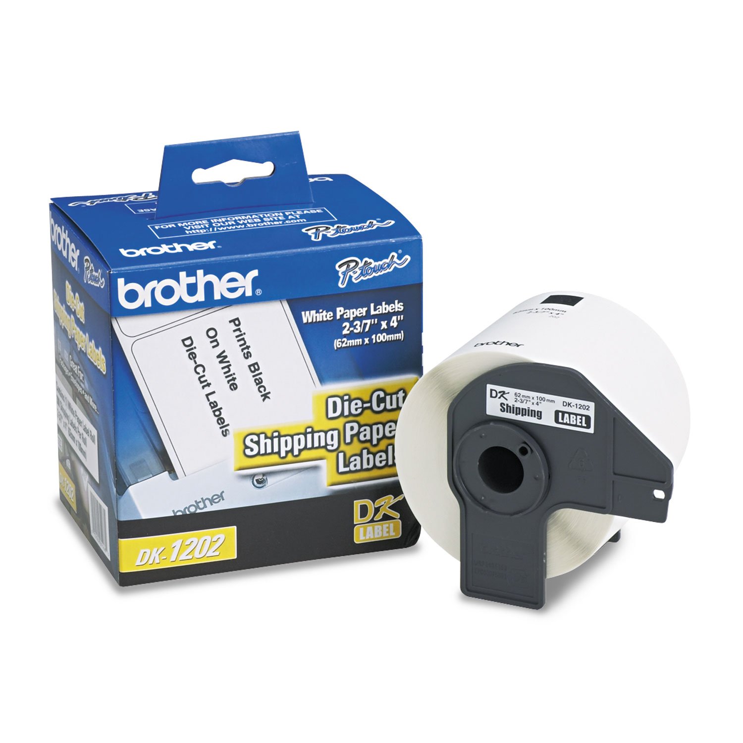 Brother DK1202 White Paper Shipping Labels Amazon.ca Office Products