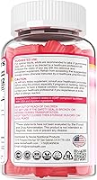 Vista 8 de Gomitas de probióticos vaginales para mujeres, equilibrio de pH, control de olores con prebióticos, arándano, D-manosa, promueve la flora vaginal