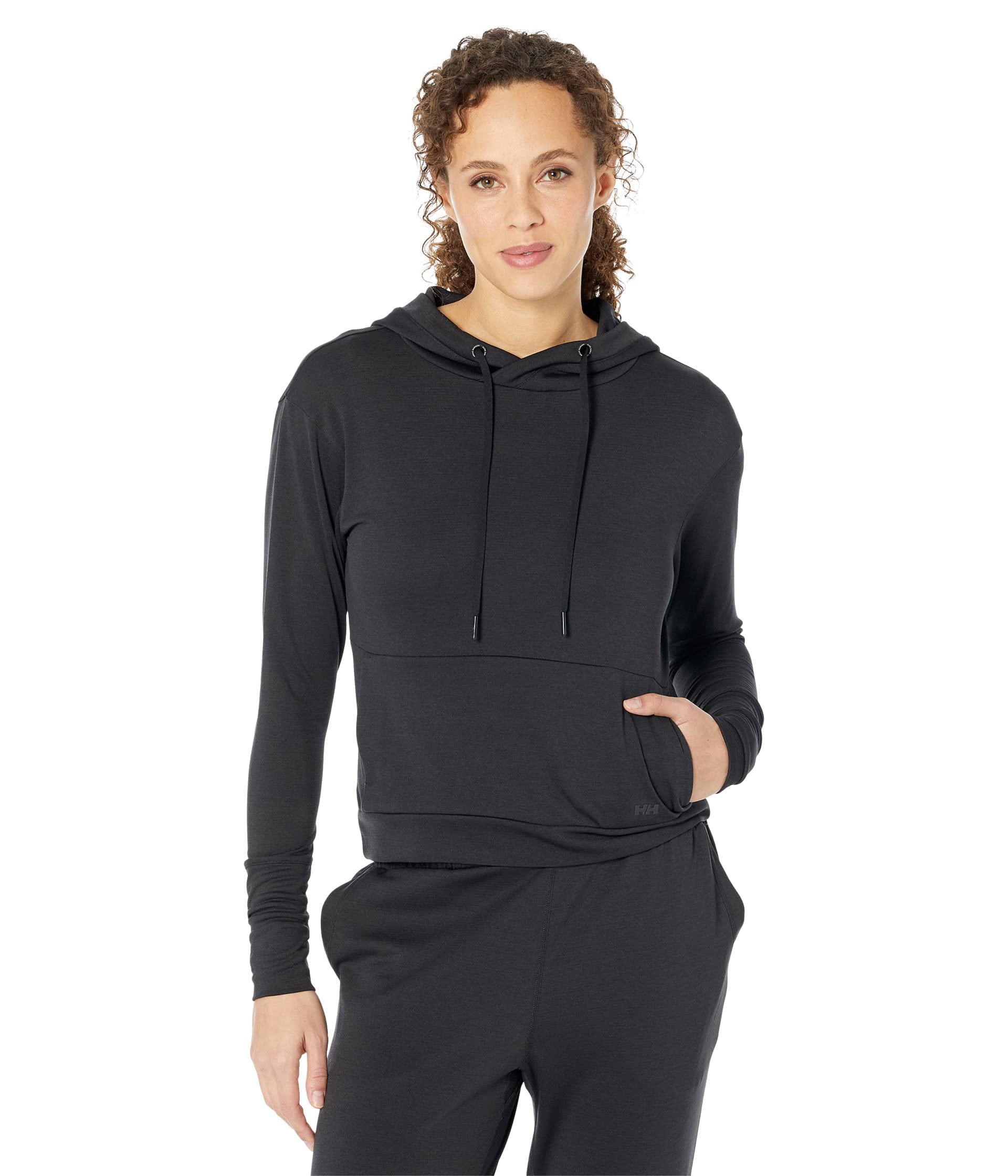 Helly Hansen Women's W LIFA Tech Lite Hoodie Shirt, Black, S UK