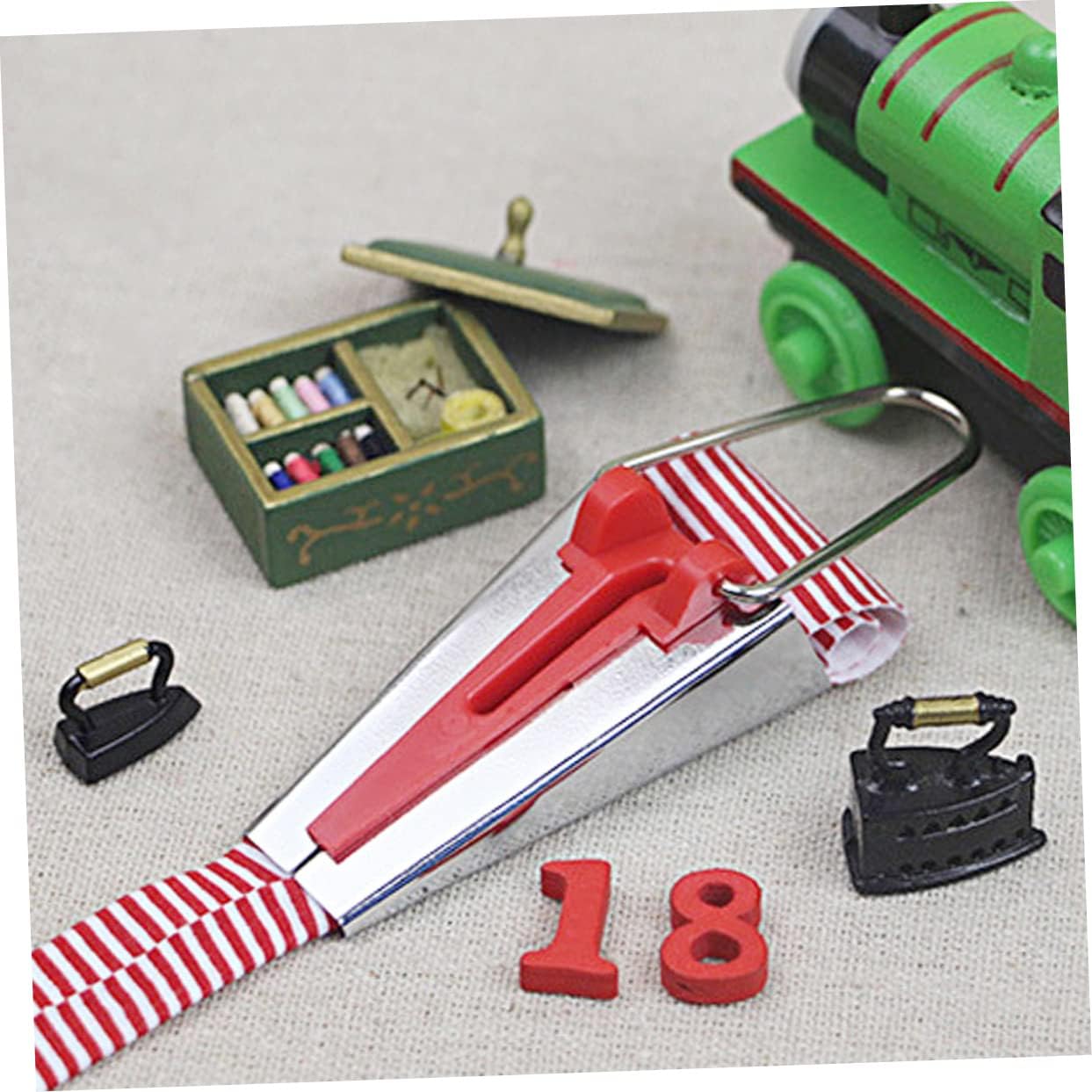 SEWOART 9pcs Sewing Accessories Kit Quilt Binding Tool Bias Tape Maker for DIY Patchwork