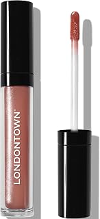 LONDONTOWN Gossamer, Peachy Beige, Plush Shine Lip Gloss Tube, Deep Hydrating High Shine Sheer Tint Non-Sticky Conditioning Balm