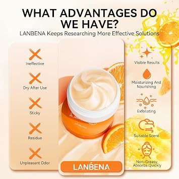 LANBENA Urea Cream 40 Percent For Feet Plus 2% Salicylic Acid 3.52 oz, Foot Cream and Hand Cream Maximum Strength with Aloe Vera For Dry Cracked Heels and Feet, Deep Moisturizes, Callus Remover