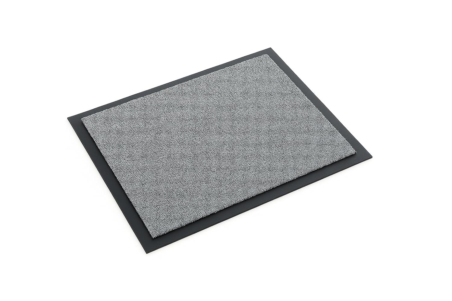 Guardian Golden Series Woven Indoor Wiper Floor Mat, Vinyl/Polypropylene, 2'x3', Grey