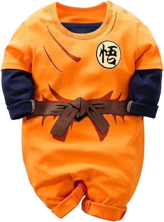 Yfybaby Pelota De Dragon Z Cosplay Manga Larga Bebe Nino Y Ninas Goku Rompers Disfraz Jumpsuit Bebe Ropa Amazon Com Mx Ropa Zapatos Y Accesorios