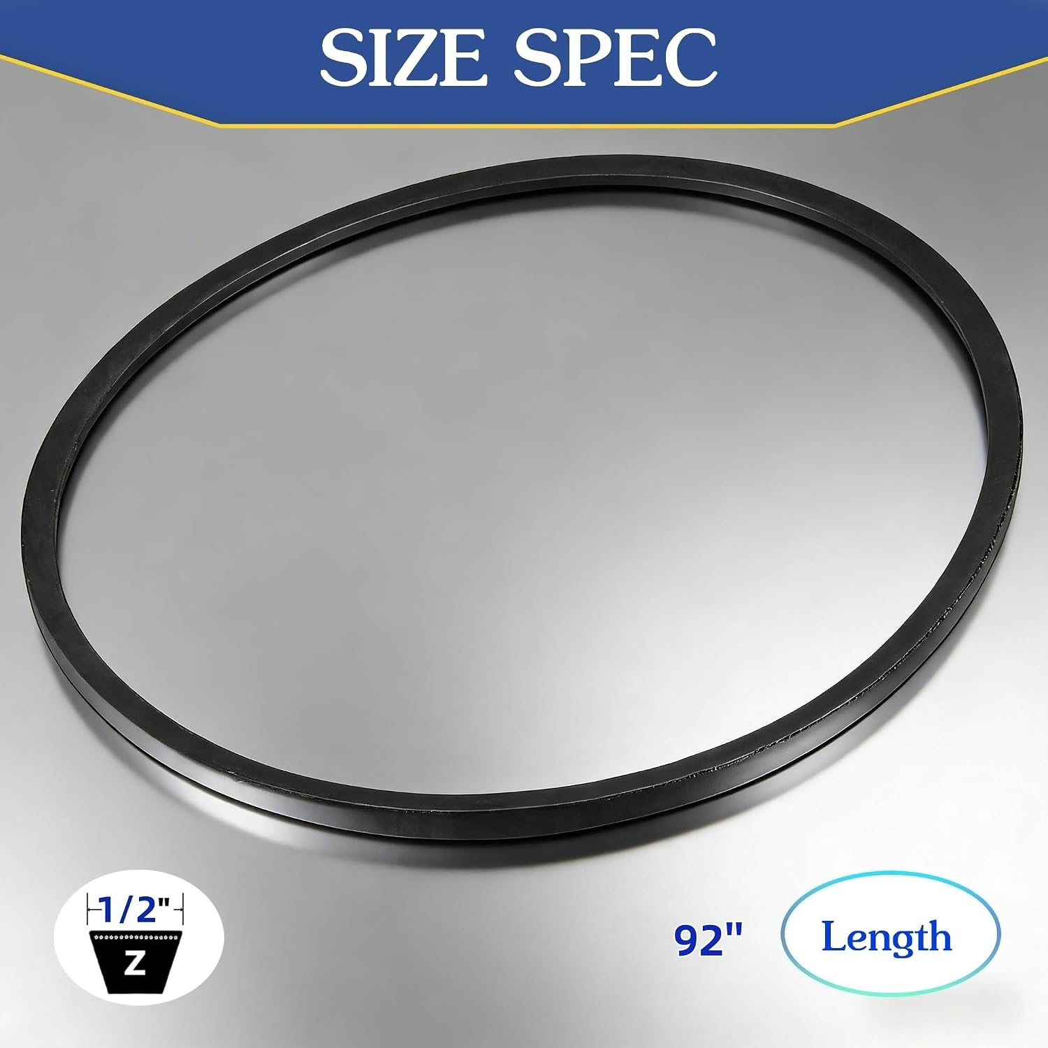 1/2" x 92" 532130969 592855201 130969 Lawn Mower Deck Drive Belt Fits Ayp Craftsman Lawn Tractors